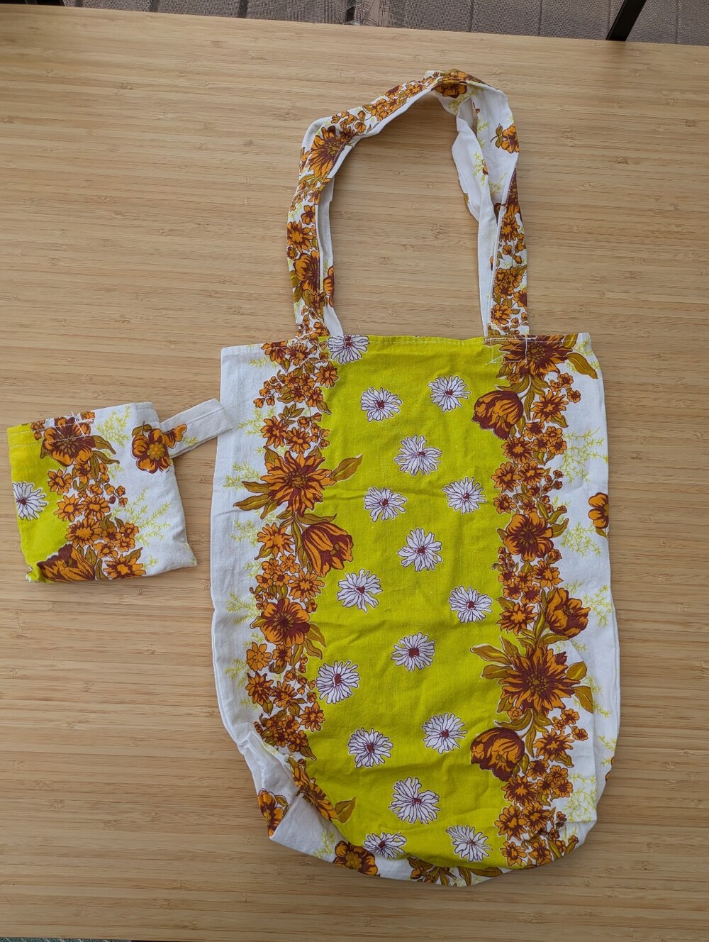 Upcycled Cotton Tote Bag